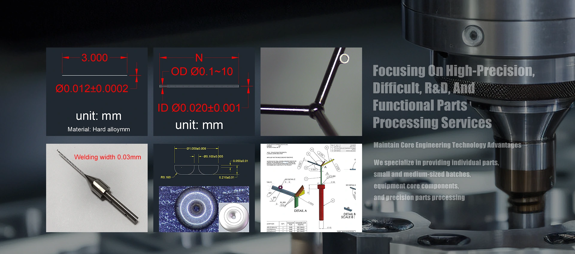 Nhà máy gia công chính xác cao Trung Quốc