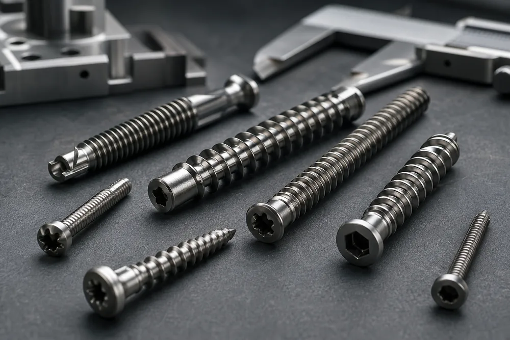 Gia công trục vít y tế chính xác cho các OEM Hoa Kỳ: Câu hỏi thường gặp